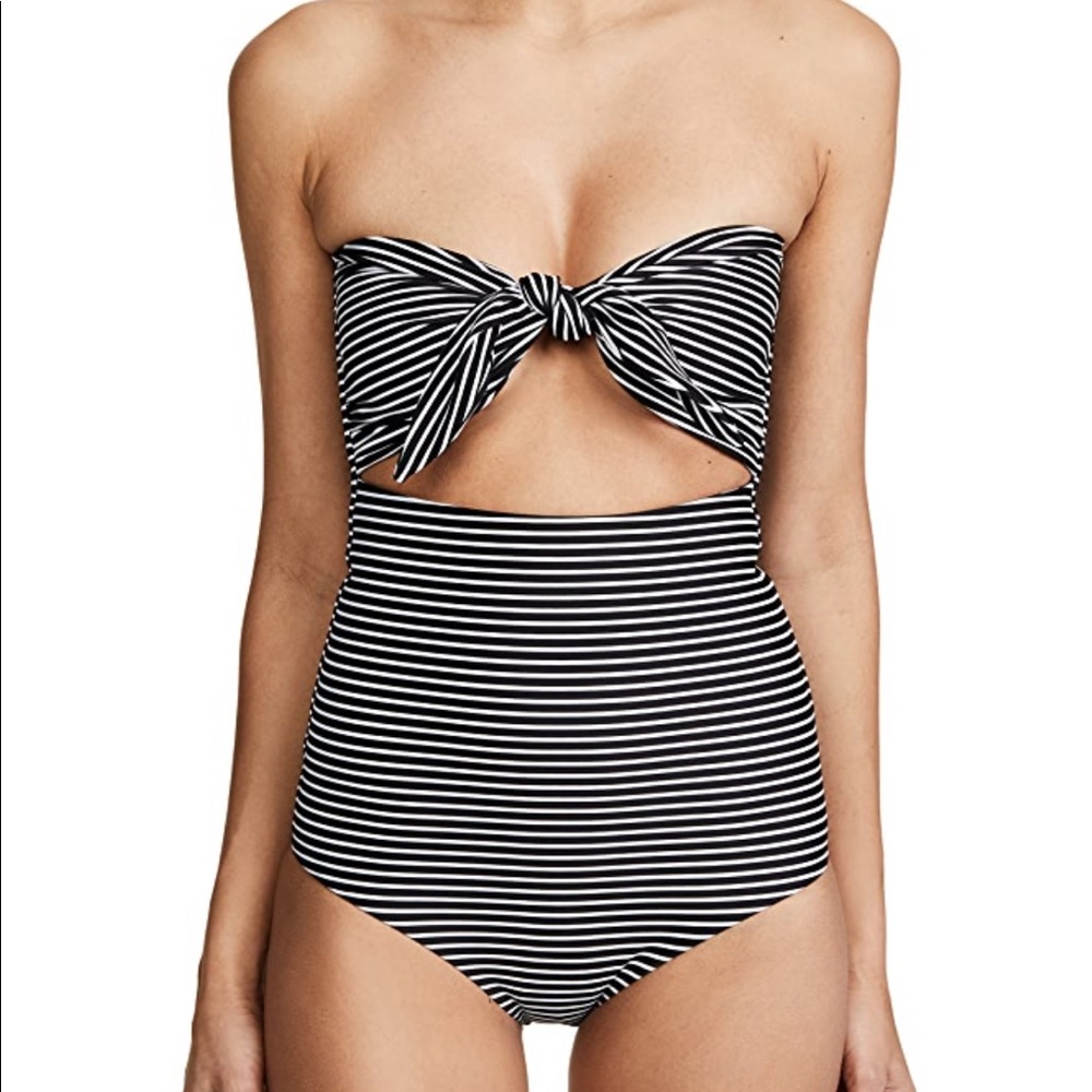 Must sell! Mikoh Lana Striped One Piece